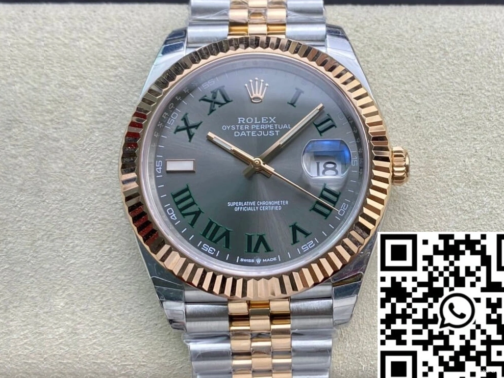 Datejust Factory Rose EW Rolex M126331-0016 Gold 1231